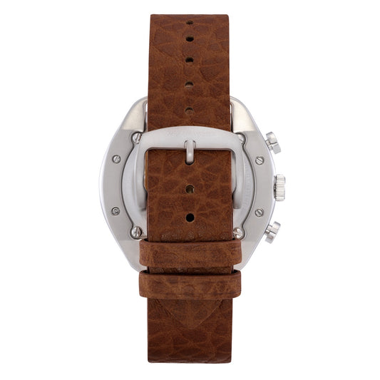 Master Works Mens Dress Sport Leather Watch