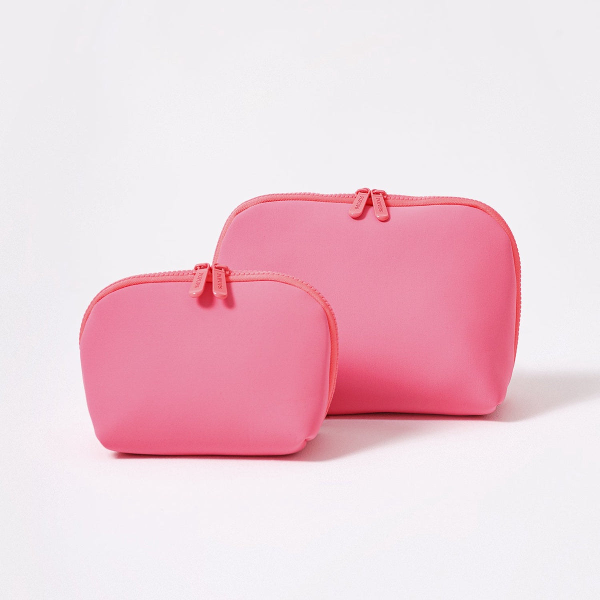  Pop Ups Brand Makeup Pouch Set Neon Pink - Default Title - Bonton