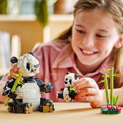 LEGO® Creator 3in1 Wild Animals: Panda Family Toy Playset 31165
