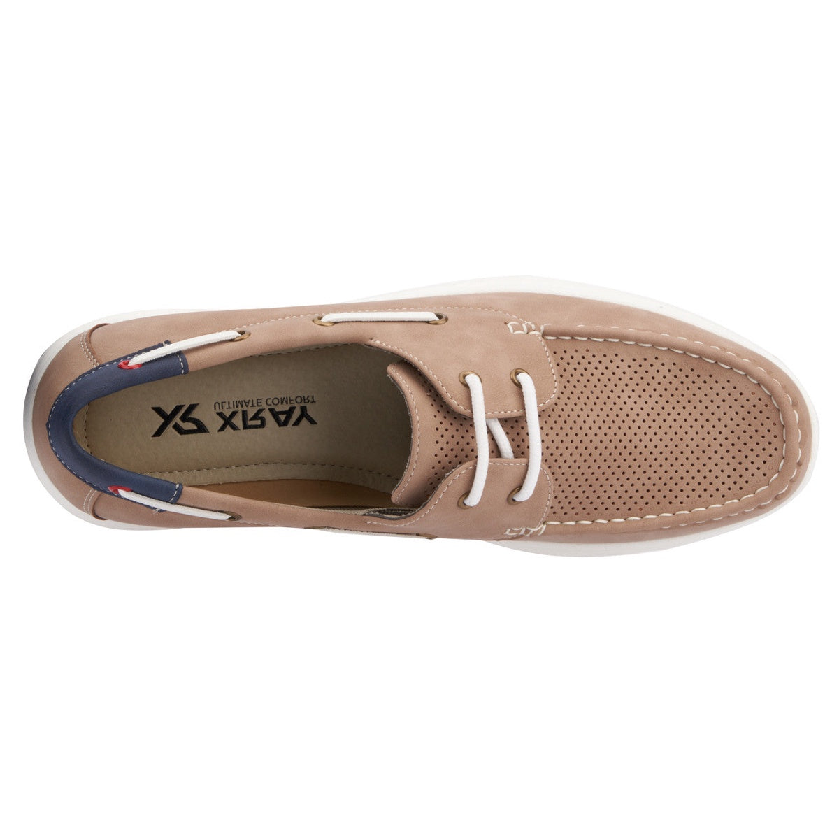  Xray Footwear Xray Footwear Men's Trent Dress Casual Boat Shoes - TAUPE - Bonton