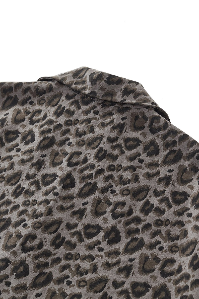  Barocco Arden Camp Collar Shirt GREY - GREY - Bonton