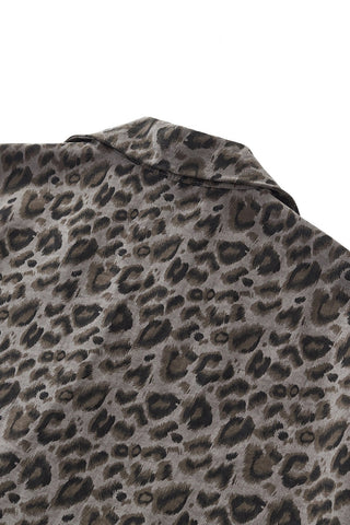 Arden Camp Collar Shirt GREY
