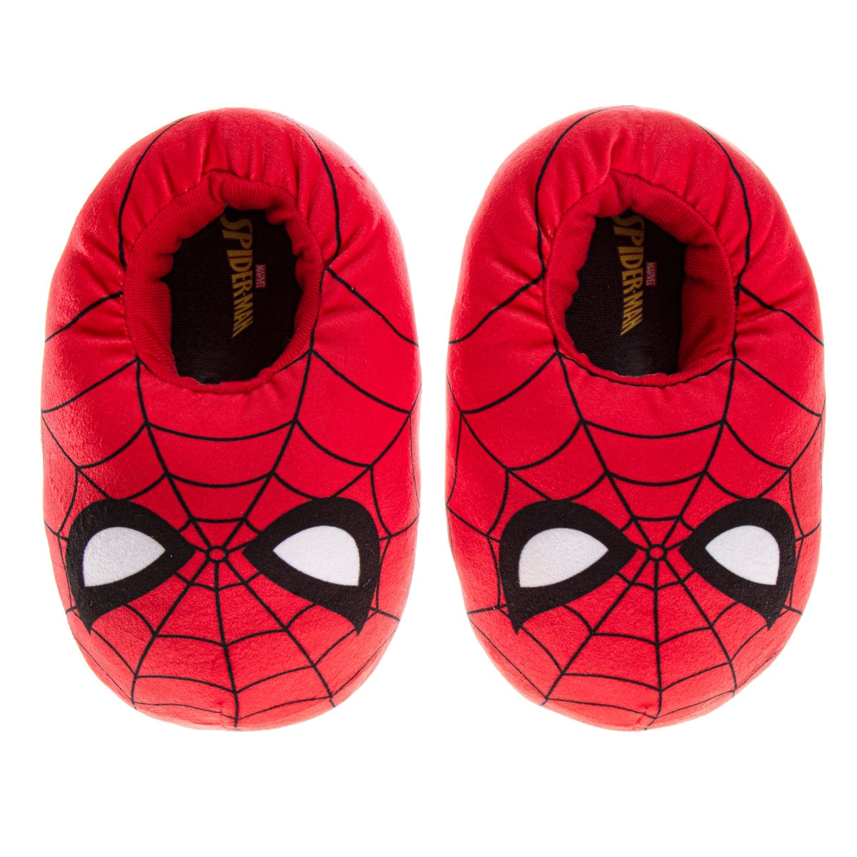  Josmo Marvel Spiderman Boys Slippers the Amazing Spidey House Shoes Indoor Cozy Plush Slippers - 11-12 - Bonton