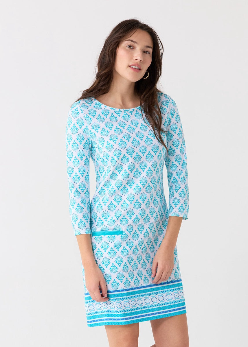  Cabana Life Amalfi Coast Cabana Shift Dress - XS - Bonton