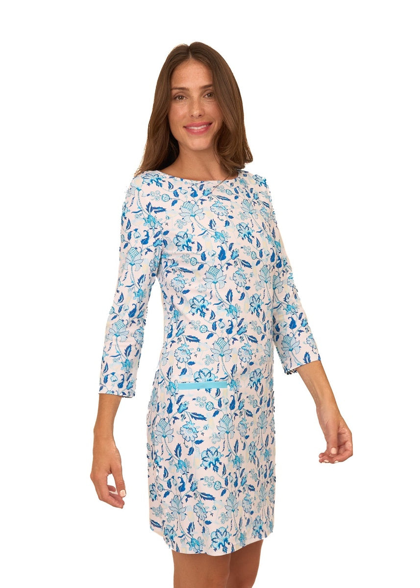  Cabana Life Bubbly Cabana Shift Dress - XS - Bonton