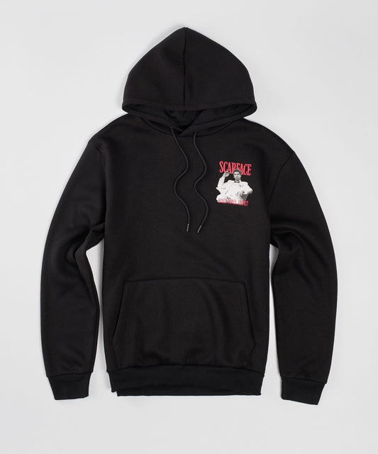 Scarface Tony Back Print Hoodie - Black