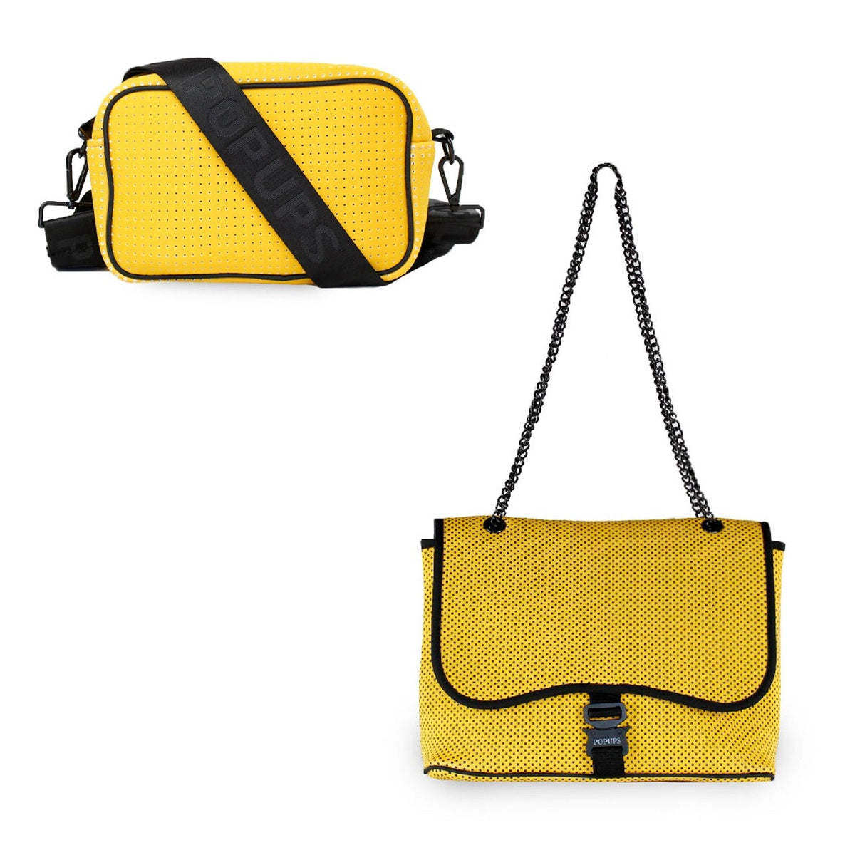  Pop Ups Brand Camera Bag + Flap Crossbody - Mustard - Default Title - Bonton