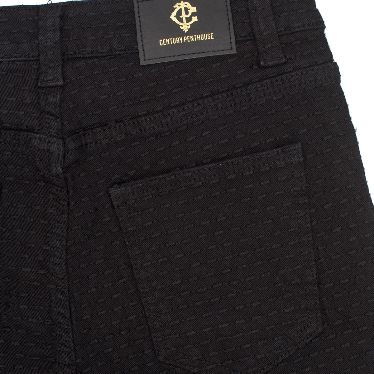  Barocco HERITAGE FIT DENIM – CENTURY PENTHOUSE COLLECTION BLACK PANT - BLACK - Bonton