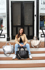 The Rebecca Tote Silver