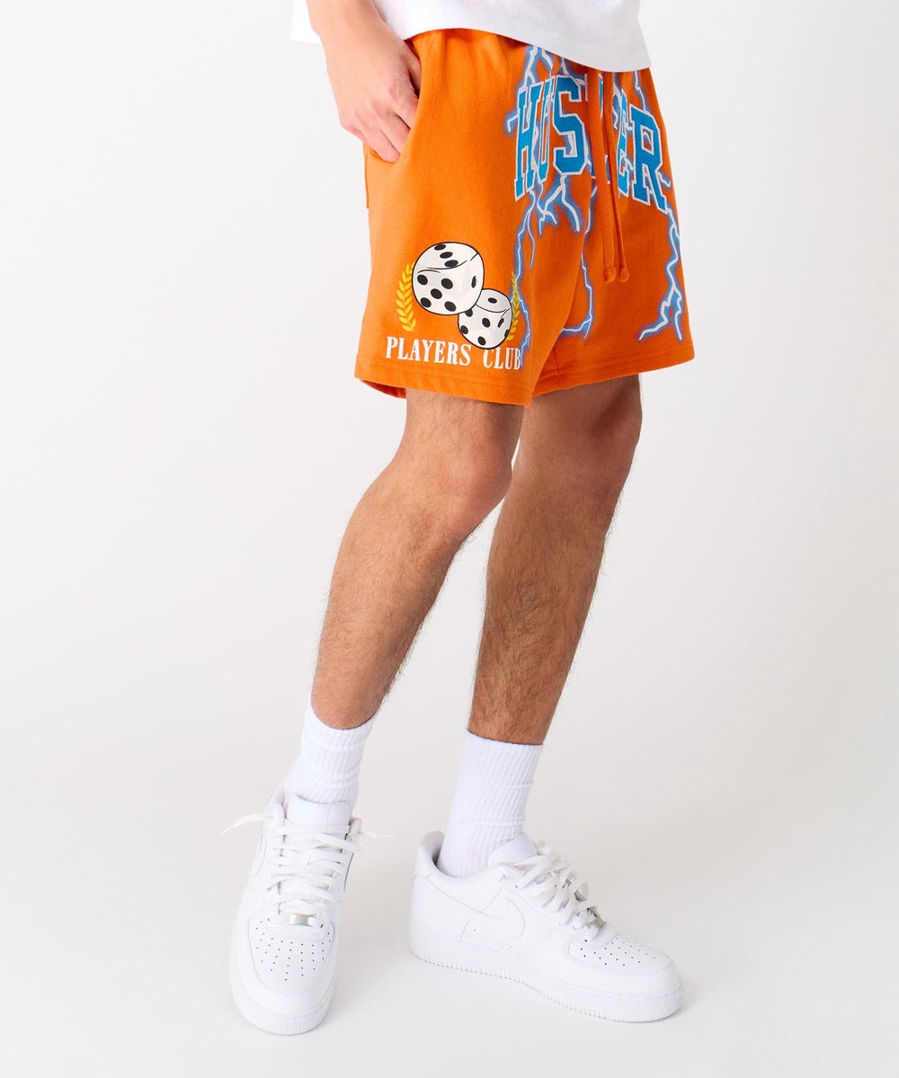  Reason Clothing Hustler Players Club Short - Salmon - SALMON - Bonton
