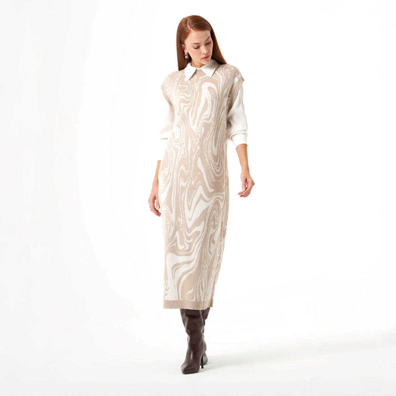  Mizalle Mizalle Dress Beige - Dress - Beige - Bonton