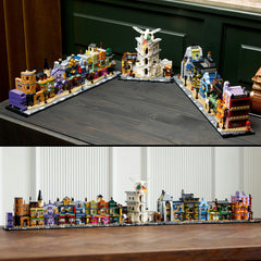 LEGO® Harry Potter™ Diagon Alley™ Wizarding Shops, Wizard Set for Adults 76444