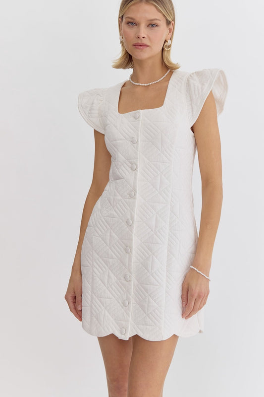 The Tricia Quilted Dress