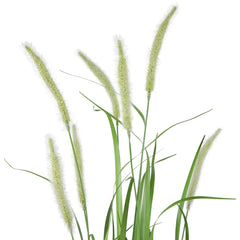 36" Potted Green Artificial Onion Grass Plant