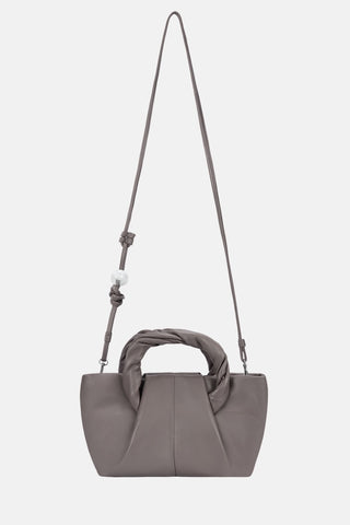 Oryany - Cozy Satchel Medium Crossbody Handbags - Warm Grey / One Size