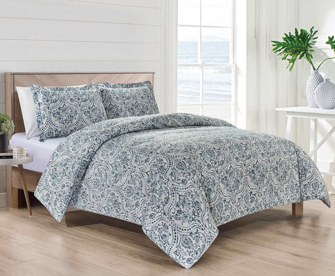 Bibb 1800 Series 3 Pc Duvet Cover Set