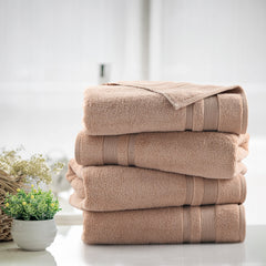 Kathy Ireland 2 Piece Zero Twist Cotton Plush Bath Sheet Set
