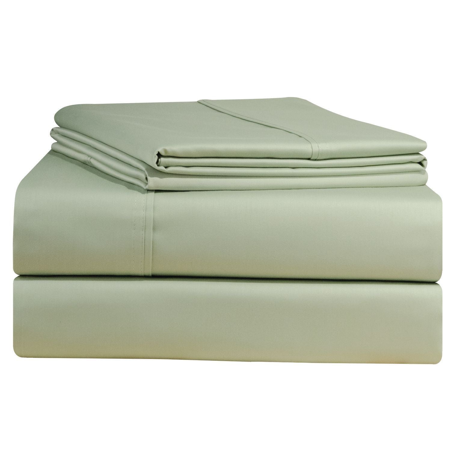  Pointehaven 500 Thread Count Cotton Sheet Sets - Chocolate - Bonton