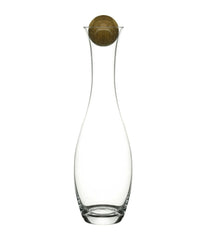 Sagaform By Widgeteer Nature Glass Water Carafe With Oak Stopper Clear/Brown