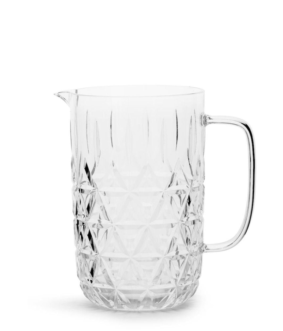  Widgeteer Sagaform By Widgeteer Picnic Outdoor Dinnerware Collection, Pitcher - Clear - Bonton