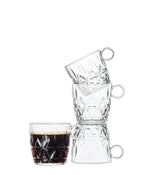 Sagaform By Widgeteer Picnic Outdoor Dinnerware Collection Coffee Mug, Set of 4 Clear