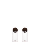 Sagaform By Widgeteer Nature Salt And Pepper Shakers With Cork Stoppers, Set of 2 Clear/Brown