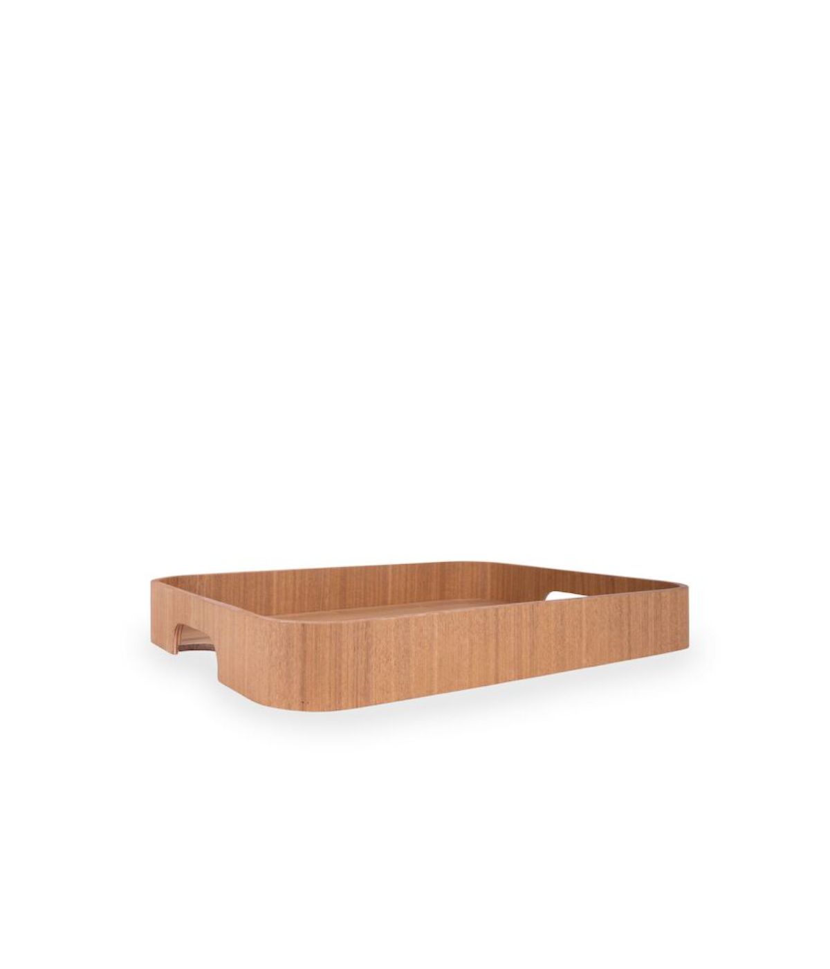 Sagaform By Widgeteer Hanna Tray With Handles, 11X13, Wood Brown