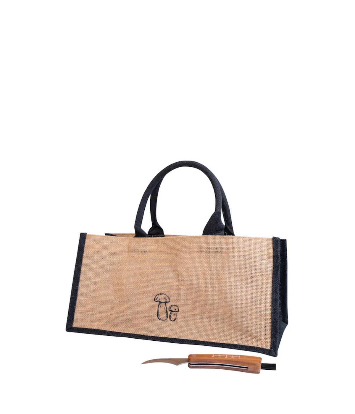  Widgeteer Sagaform By Widgeteer Karl-Johan Bag With Mushroom Knife - Brown/Silver - Bonton