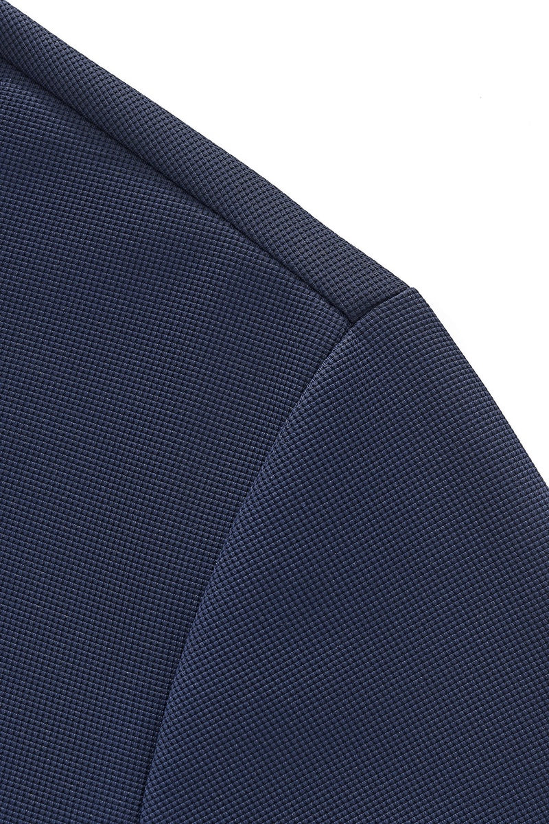  Barocco Stride Contrast Collar Polo NAVY - NAVY - Bonton
