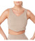 Women's Recycled Seamless Rib Dip Hem Sports Bra