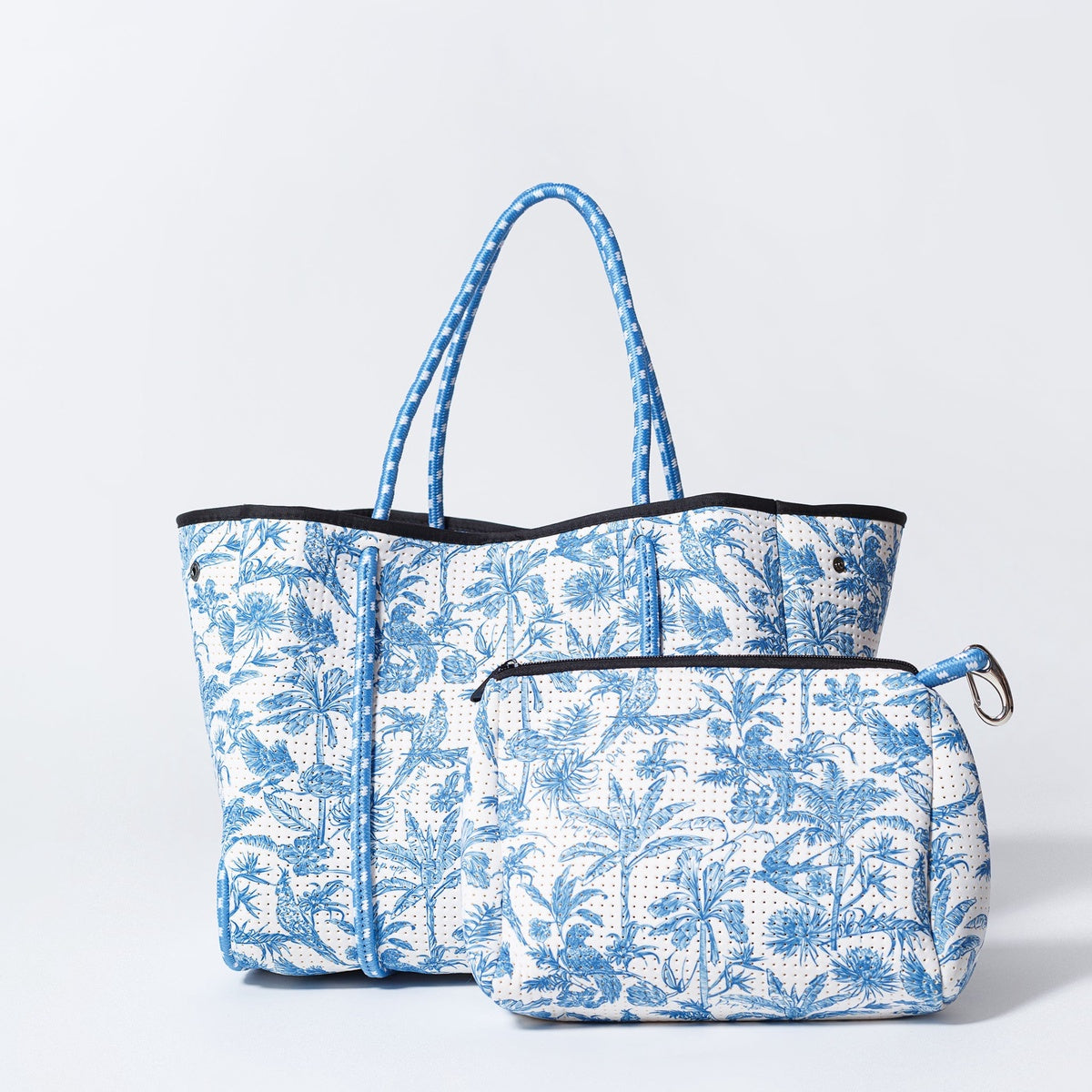  Pop Ups Brand Toile Set - Everyday Tote And Pouch - Default Title - Bonton