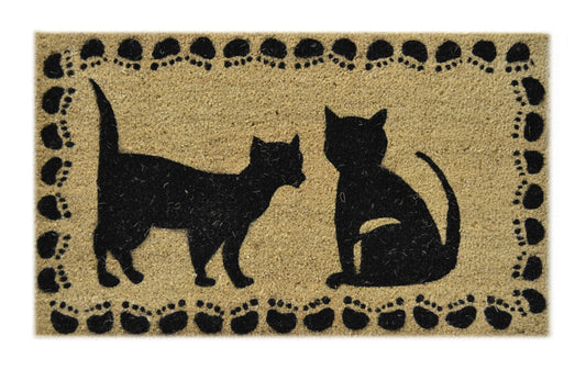 Two Cats Doormat