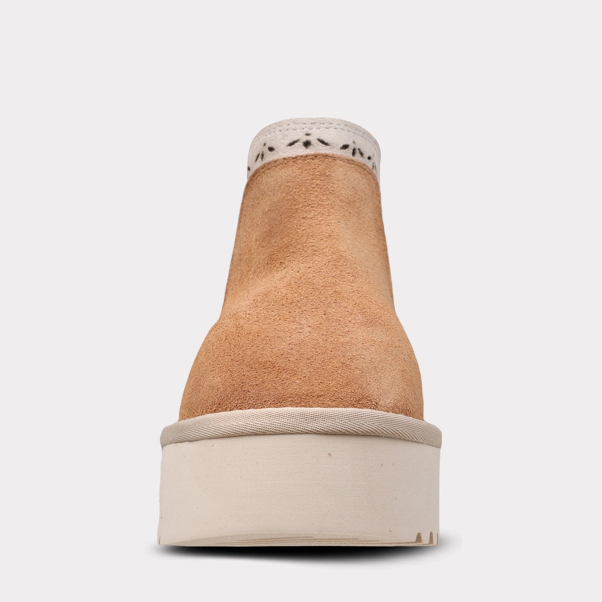  Mykos Antoinette Youth Pull-on Platform Boot - ChestnutWinter White - Bonton