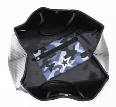 The Marin Tote Camo Star