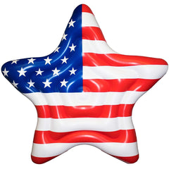 Inflatable American Star Island Pool Inflatable Ride on  9.5-Inch