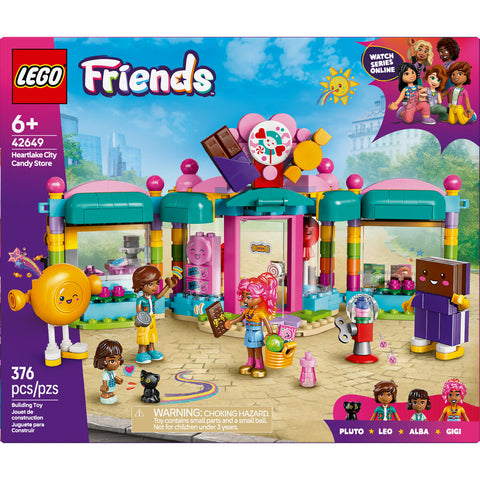 LEGO® Friends Heartlake City Candy Store Pretend-Play Set, Role-Play Toy 42649