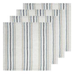 Trio Stripe Napkins 20x20 - Set of 4