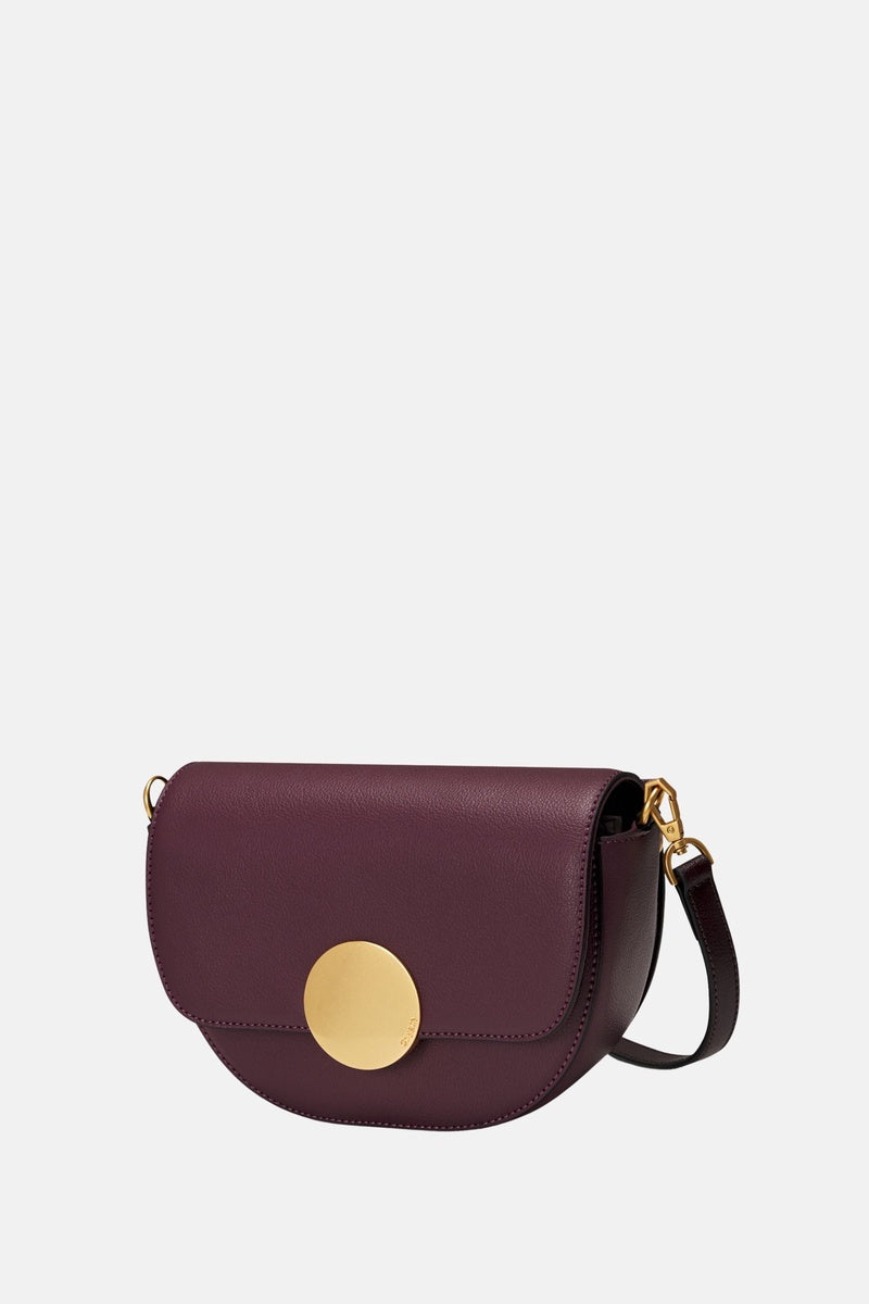 Oryany Oryany - Lottie Saddle Crossbody Small Handbags - Eggplant / One Size - Default Title - Bonton