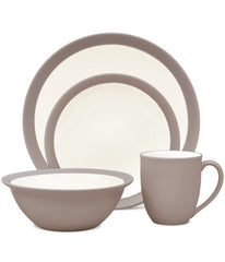 Colorwave Curve 4-Piece Curve Place Setting Clay