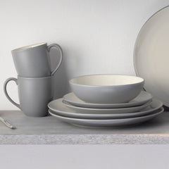 Colorwave 16-Piece Coupe Dinnerware Set, Service for 4