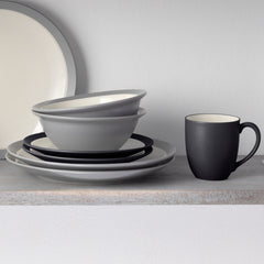 Colorwave 16-Piece Curve Dinnerware Set, Service for 4