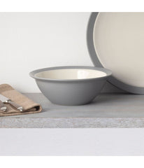 Colorwave Curve Set of 4 Soup/Cereal Bowls Slate