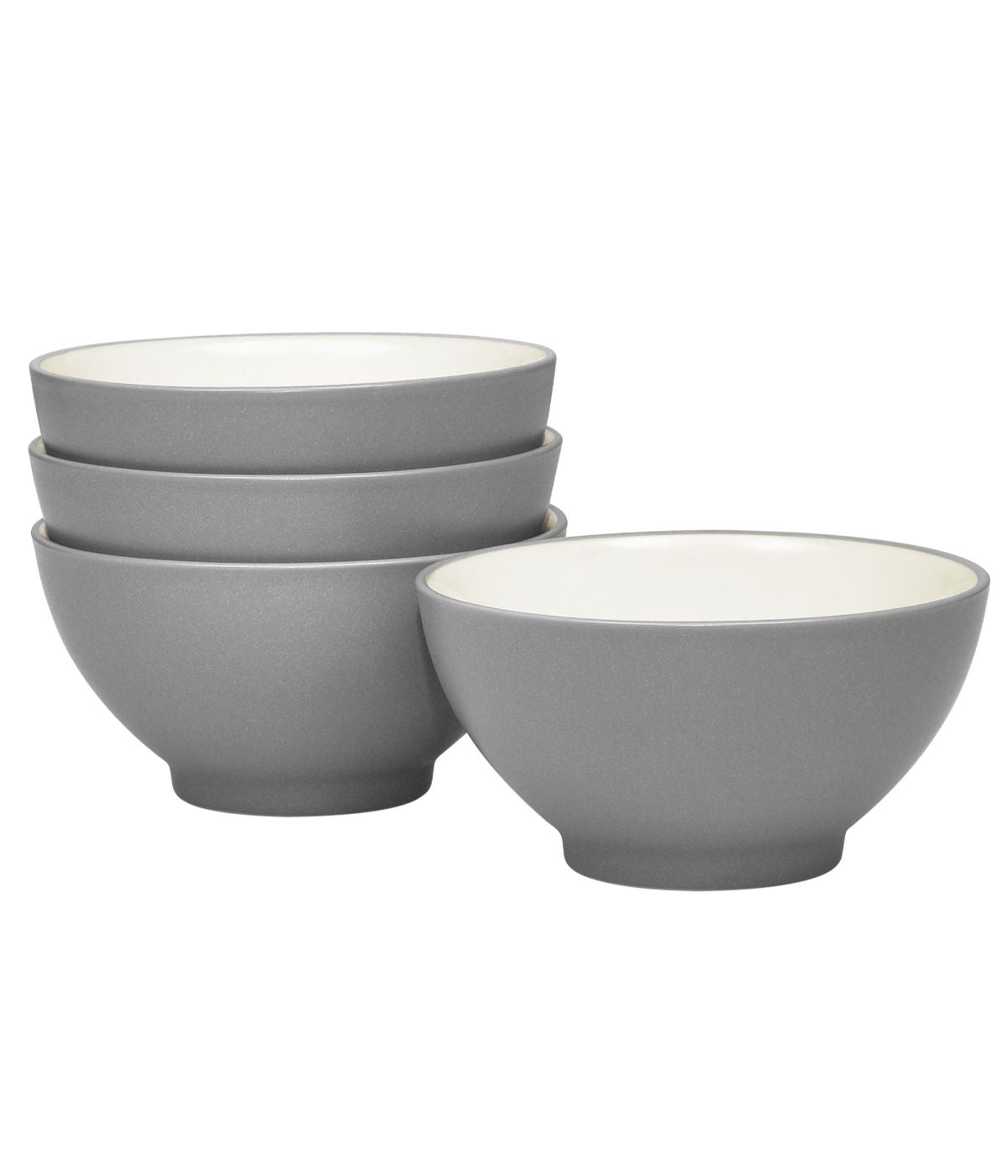  Noritake Colorwave Set of 4 Rice Bowls - Slate - Bonton