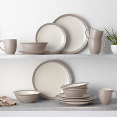 Colorwave 16-Piece Curve Dinnerware Set, Service for 4