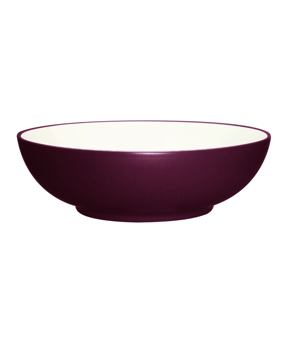  Noritake Colorwave Round Vegetable Bowl - Burgundy - Bonton