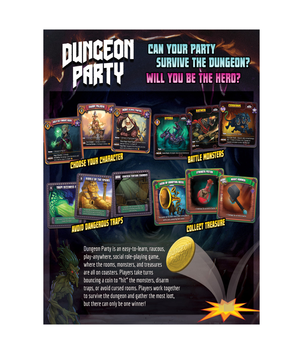  Dungeon Party - Premium Edition Multi - Multi - Bonton