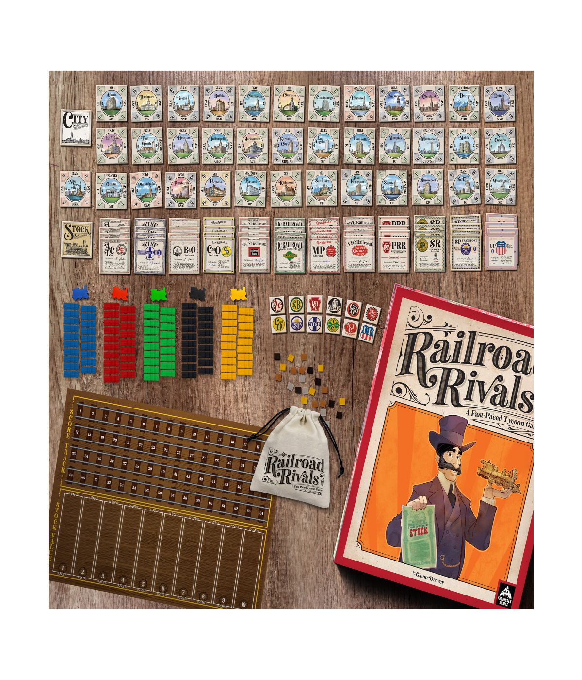  Railroad Rivals Multi - Multi - Bonton