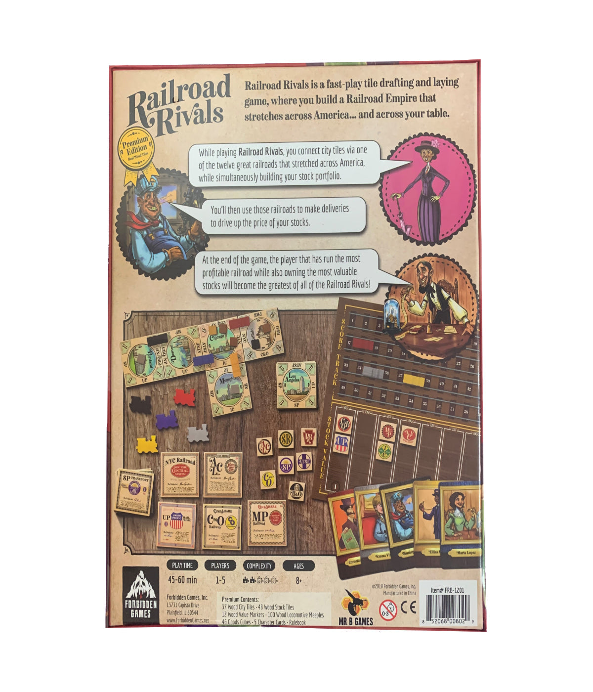  Railroad Rivals - Premium Edition Multi - Multi - Bonton