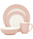  Noritake Colorwave 4 Piece Rim Place Setting - Pink - Bonton