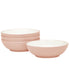  Noritake Colorwave Set of 4 Soup/Cereal Bowls - Pink - Bonton